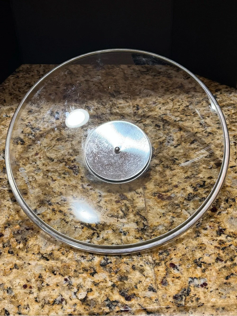 Tupperware T Chef Series Heavy Duty Glass Lid only Approx 11.75”